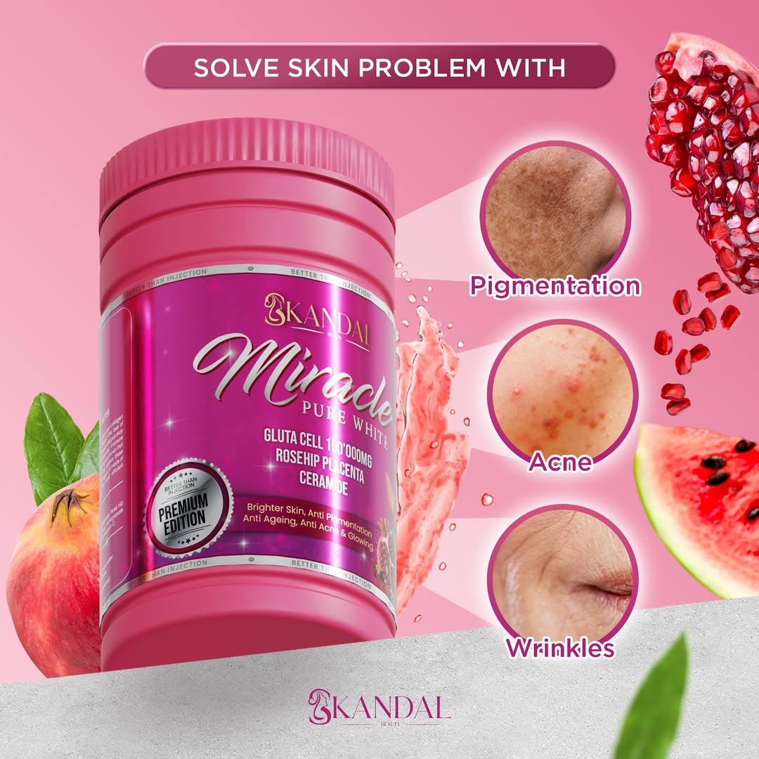 the best of the best! miracle pure white by skandal beauty 🌸we truly carewe care what goes into